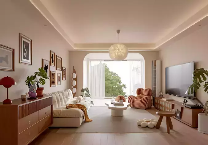 apartment interior scenes 