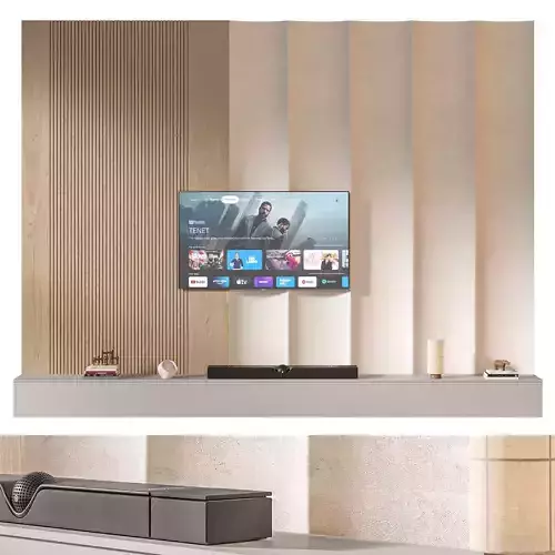 TV wall set 35