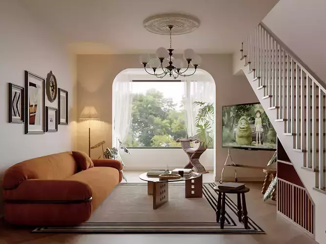 apartment interior scenes  