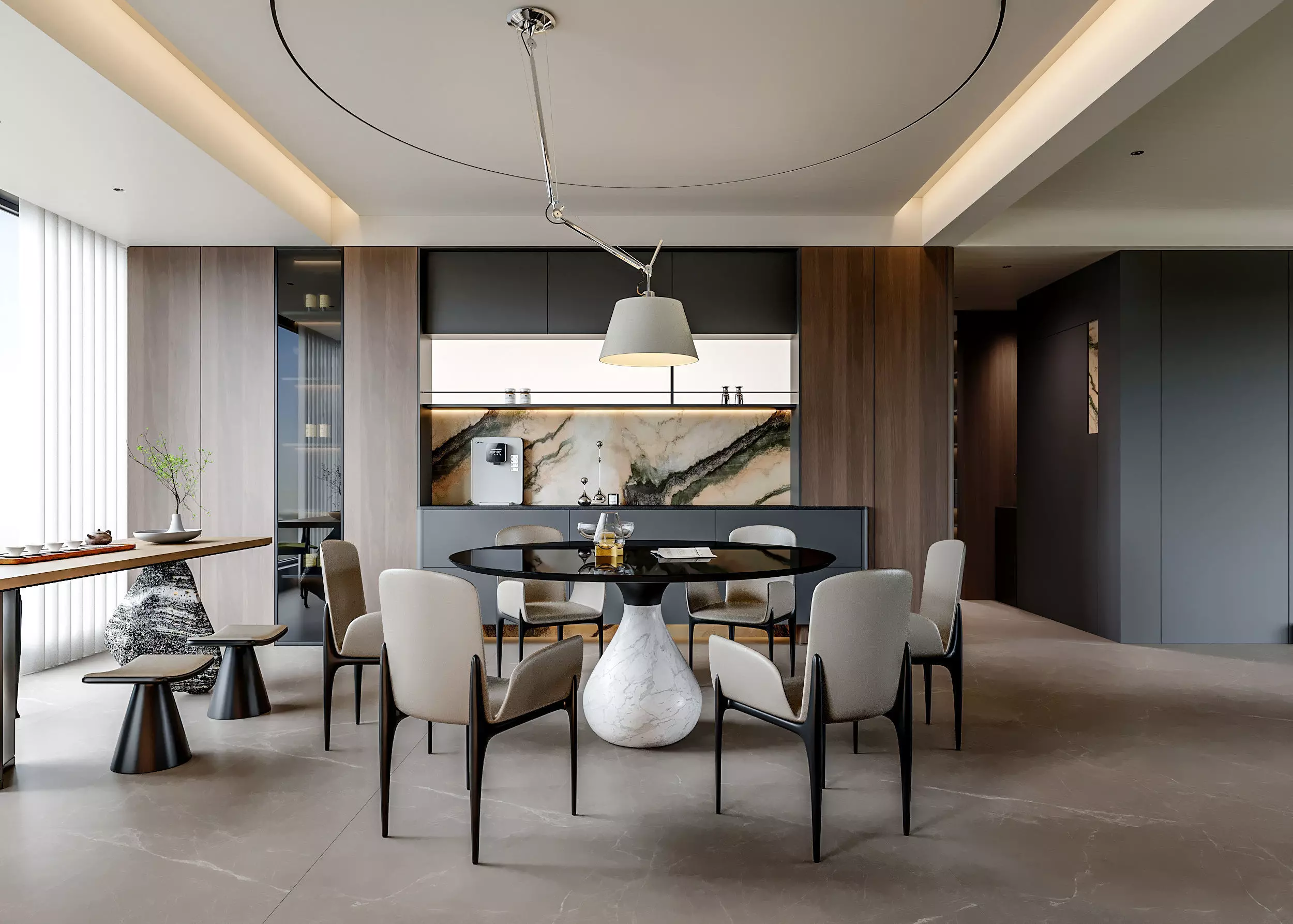 apartment interior scenes 3D model_0