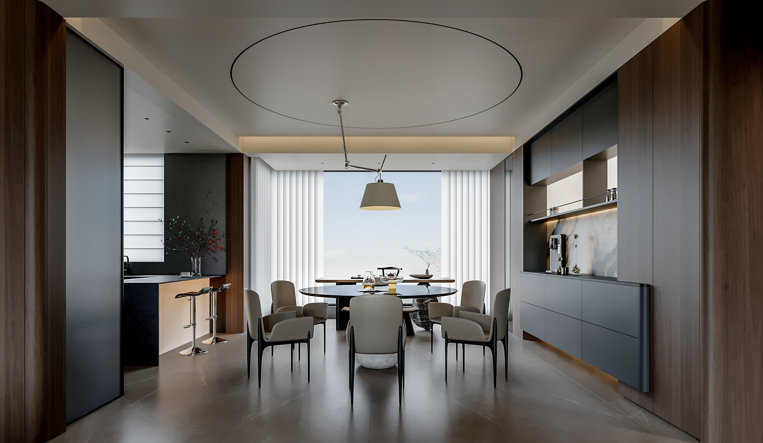 apartment interior scenes 3D model_3