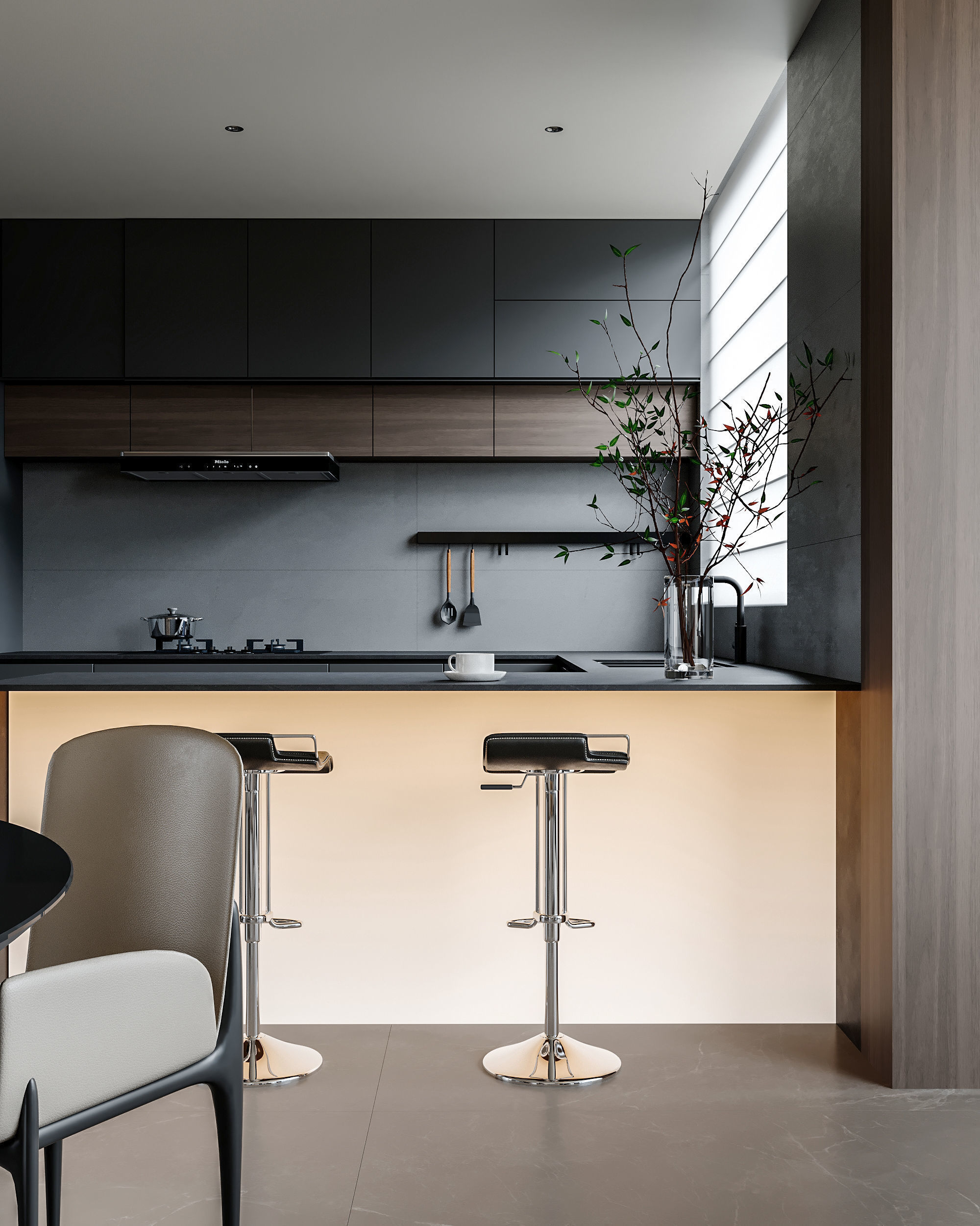 apartment interior scenes 3D model_6