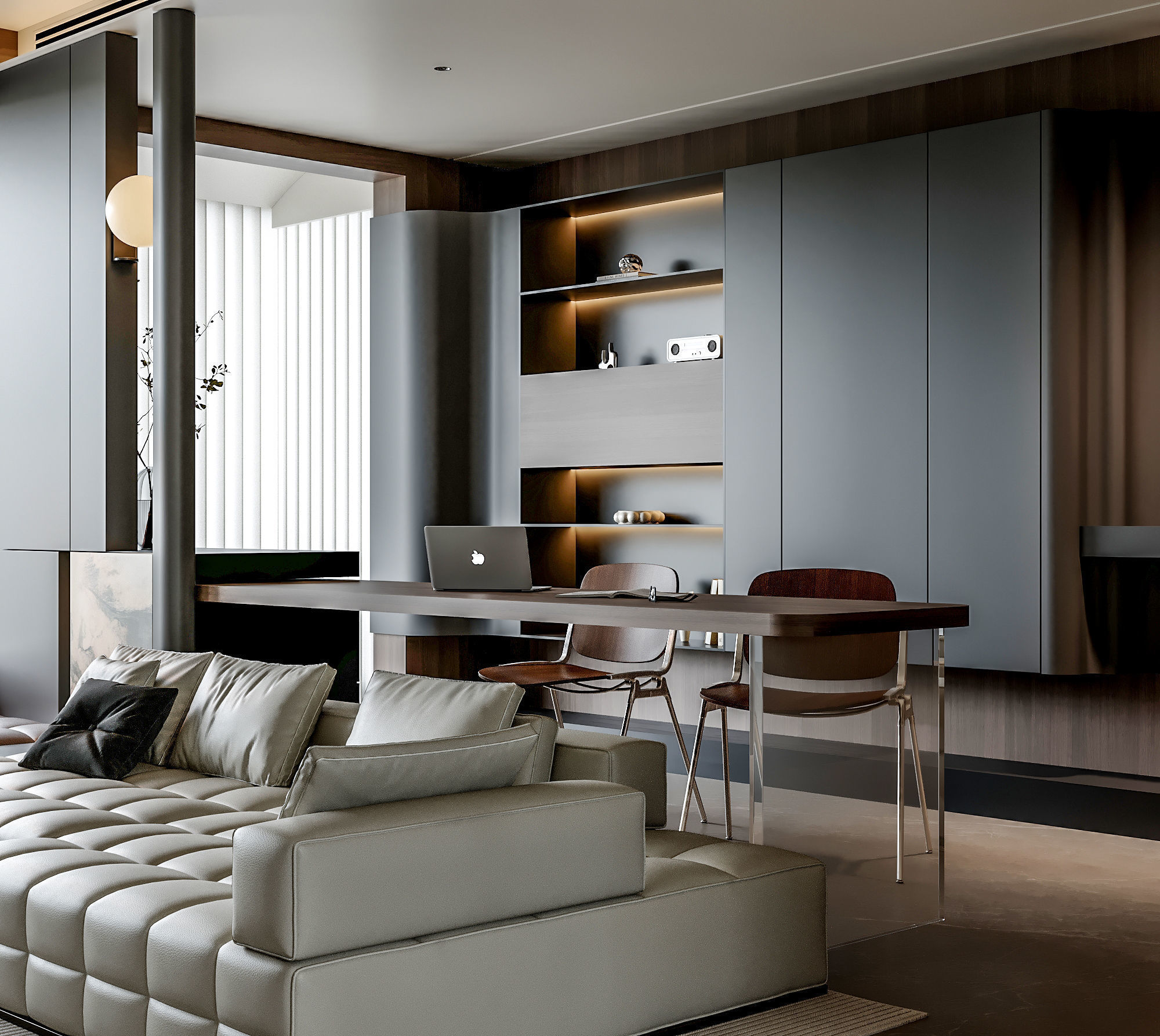 apartment interior scenes 3D model_5