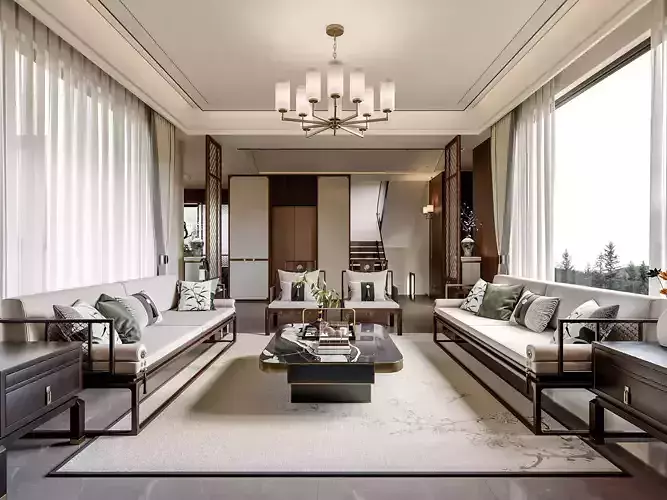  chinese apartment interior scenes         