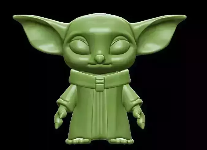 Cute Baby Yoda