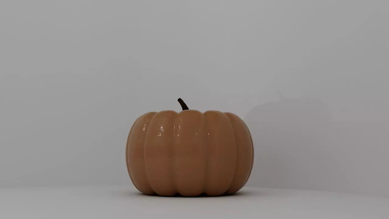 pumpkin for the food 3D print model