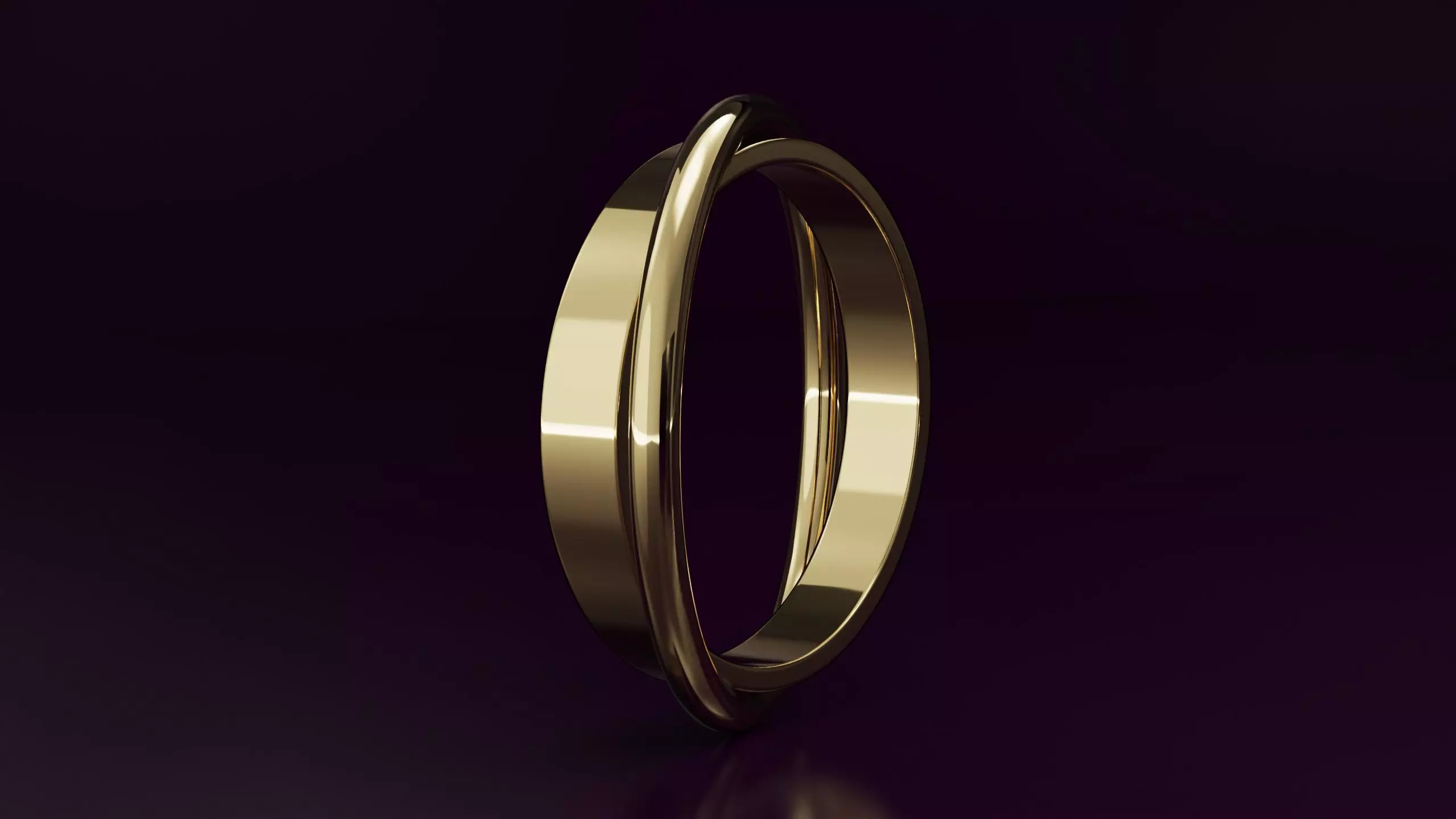 crossover ring N04 Free 3D print model