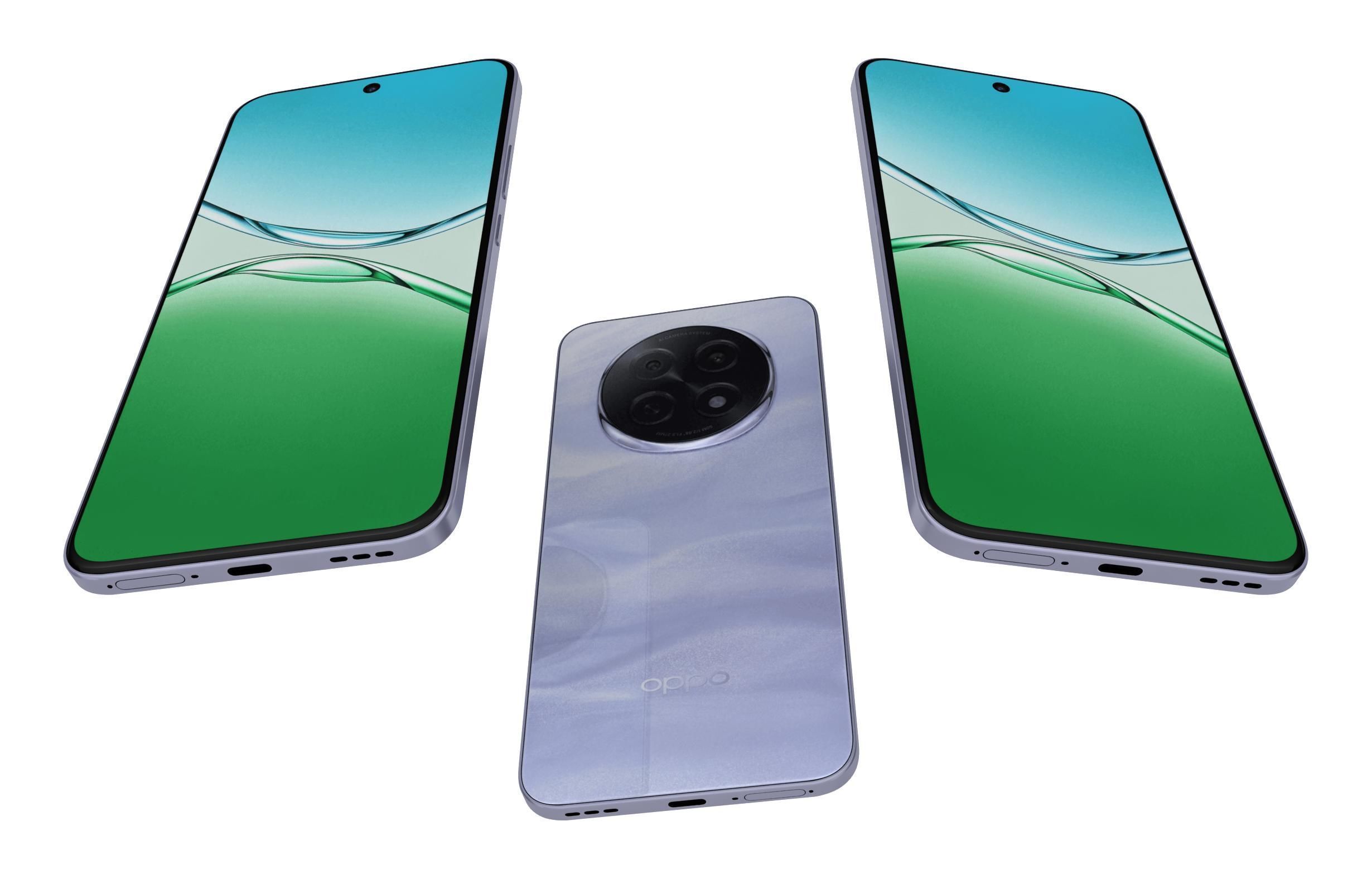 Oppo A5 Pro All Colors 3D model_5