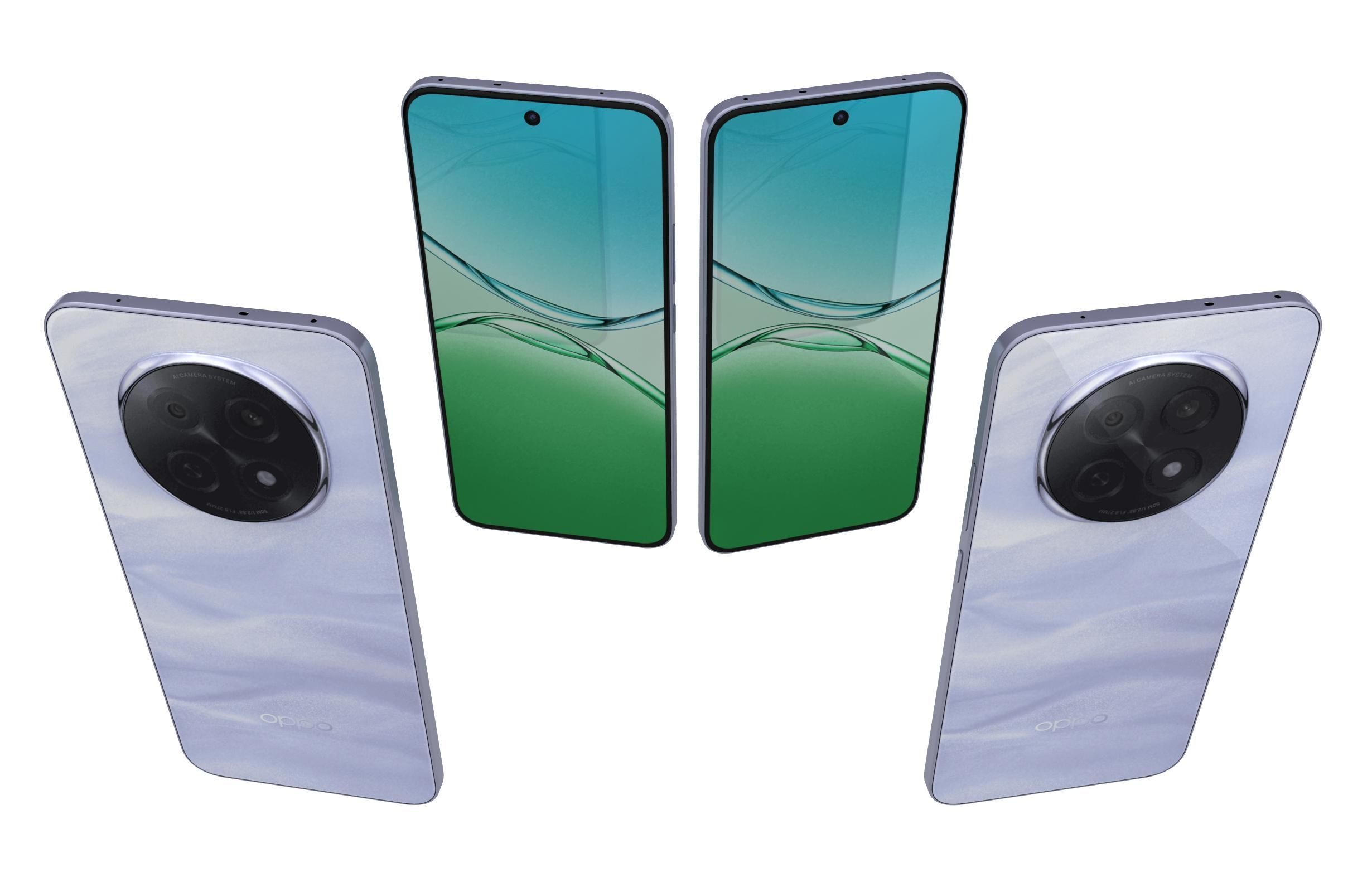 Oppo A5 Pro All Colors 3D model_7