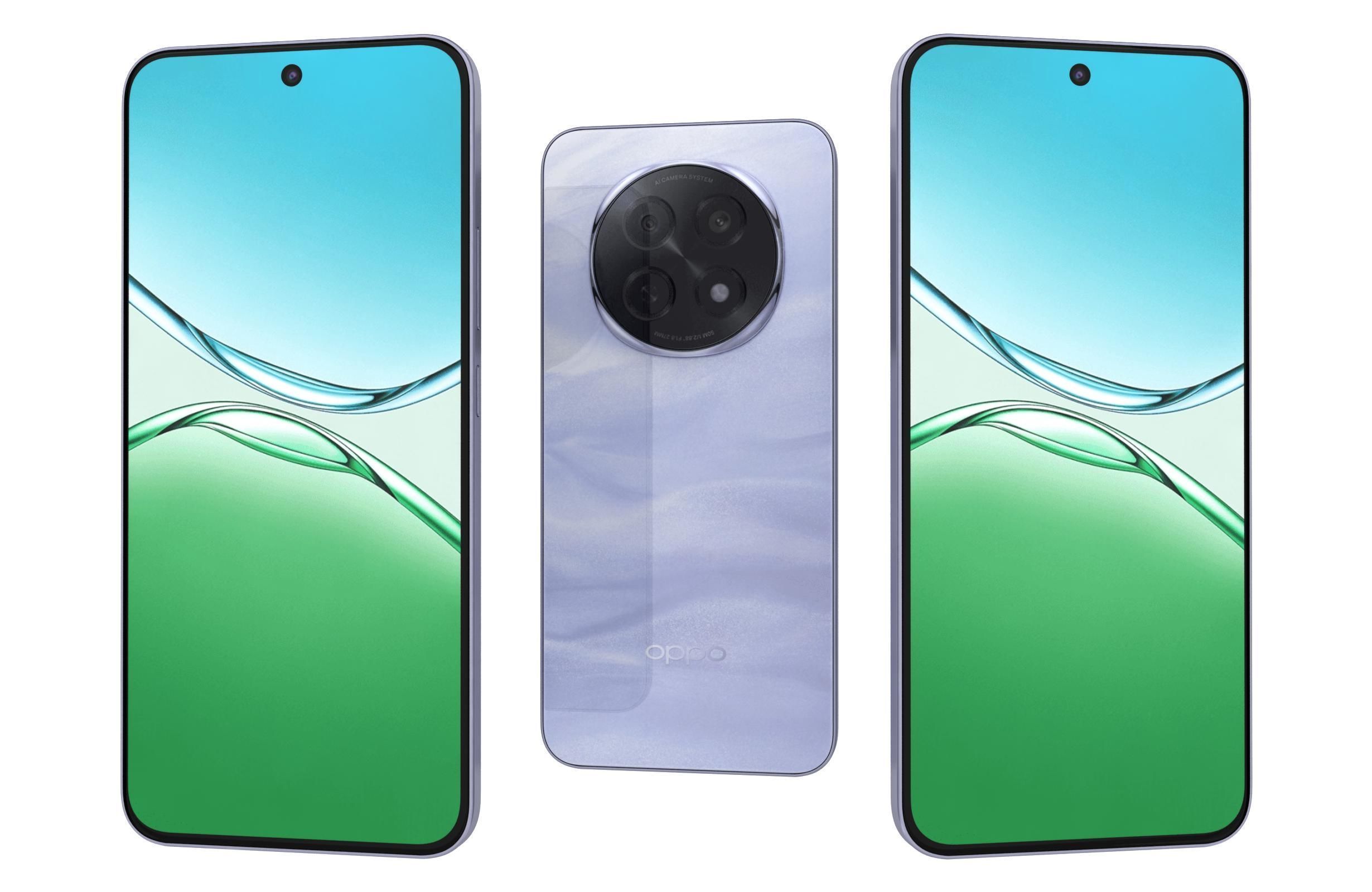 Oppo A5 Pro All Colors 3D model_3