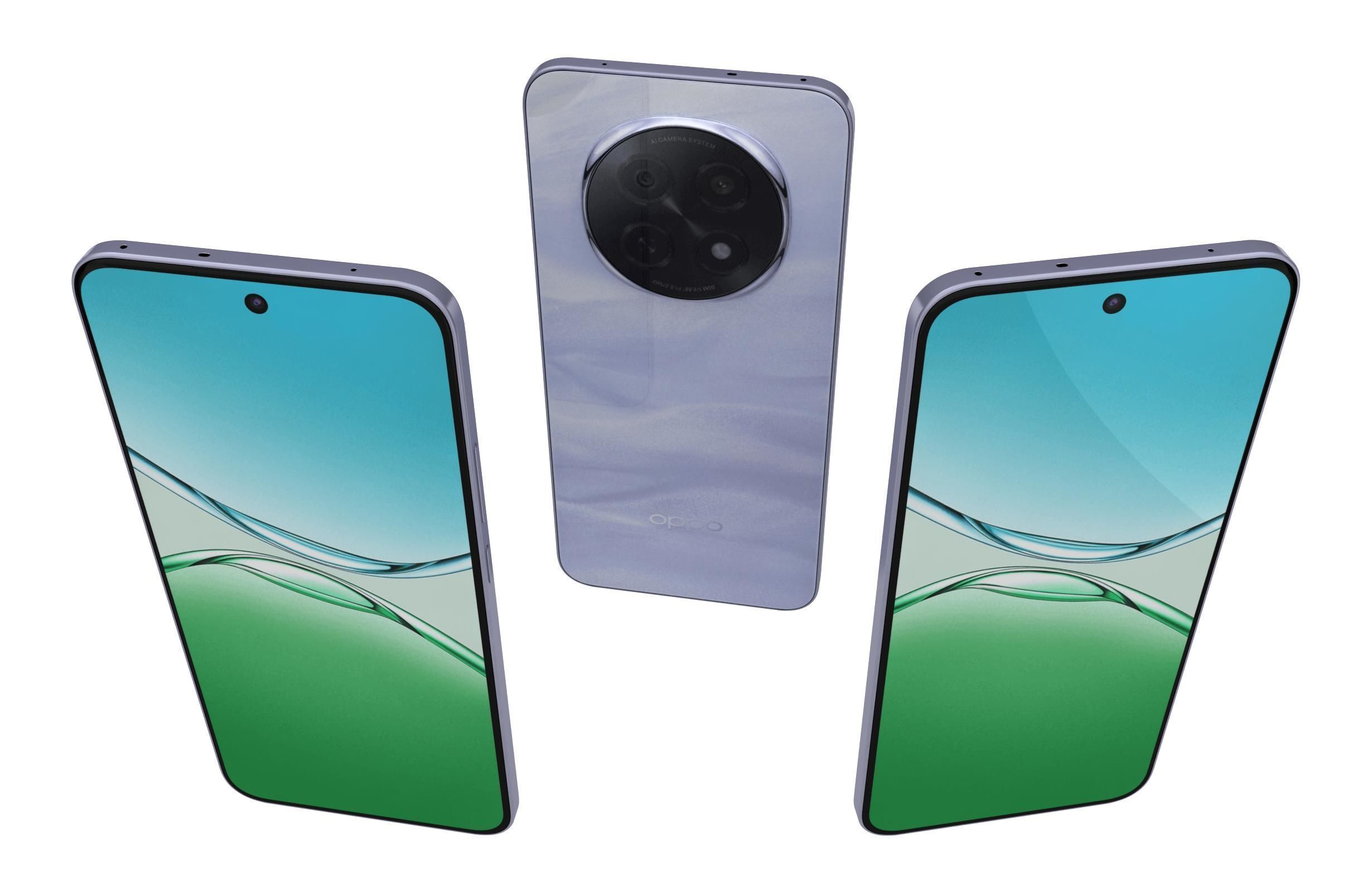 Oppo A5 Pro All Colors 3D model_4