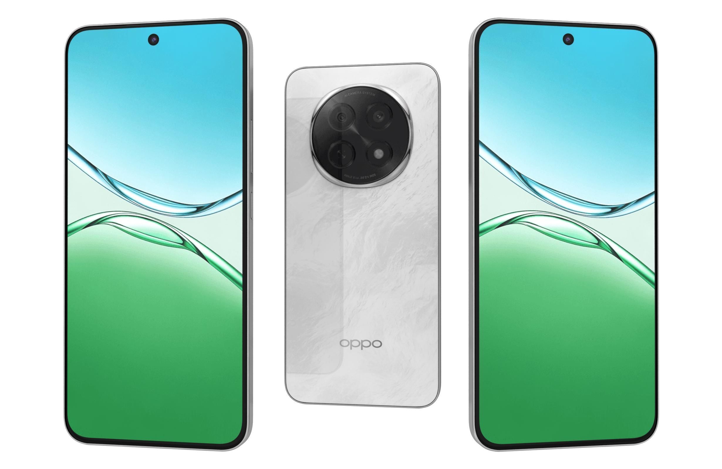 Oppo A5 Pro All Colors 3D model_1