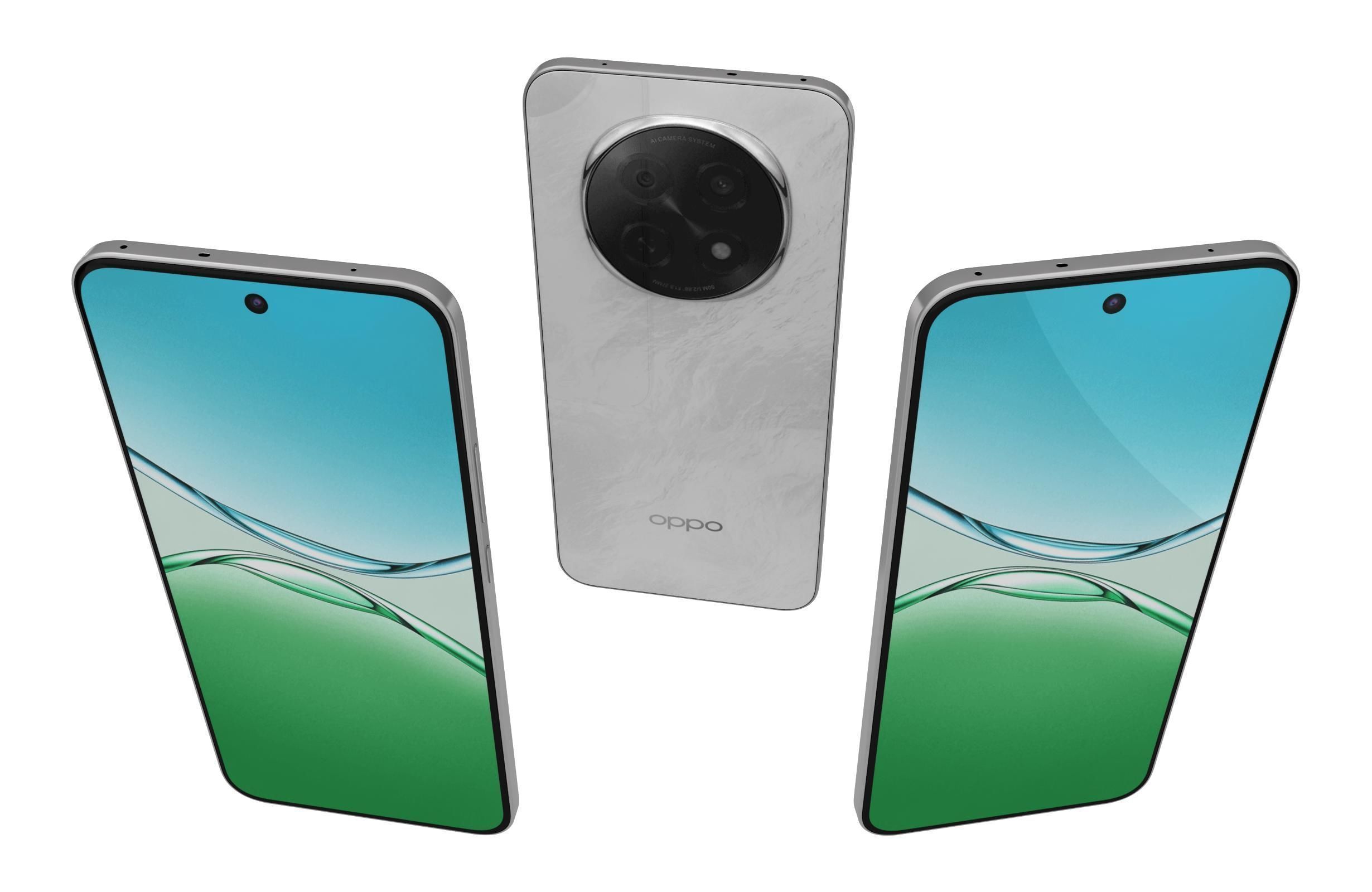 Oppo A5 Pro All Colors 3D model_12