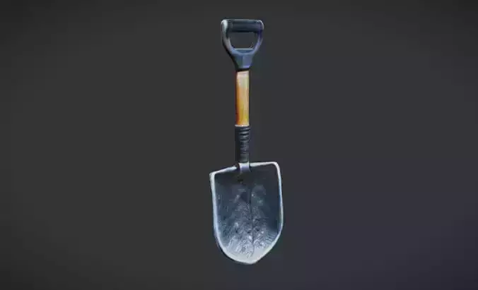 Shovel 3D Game Ready Model