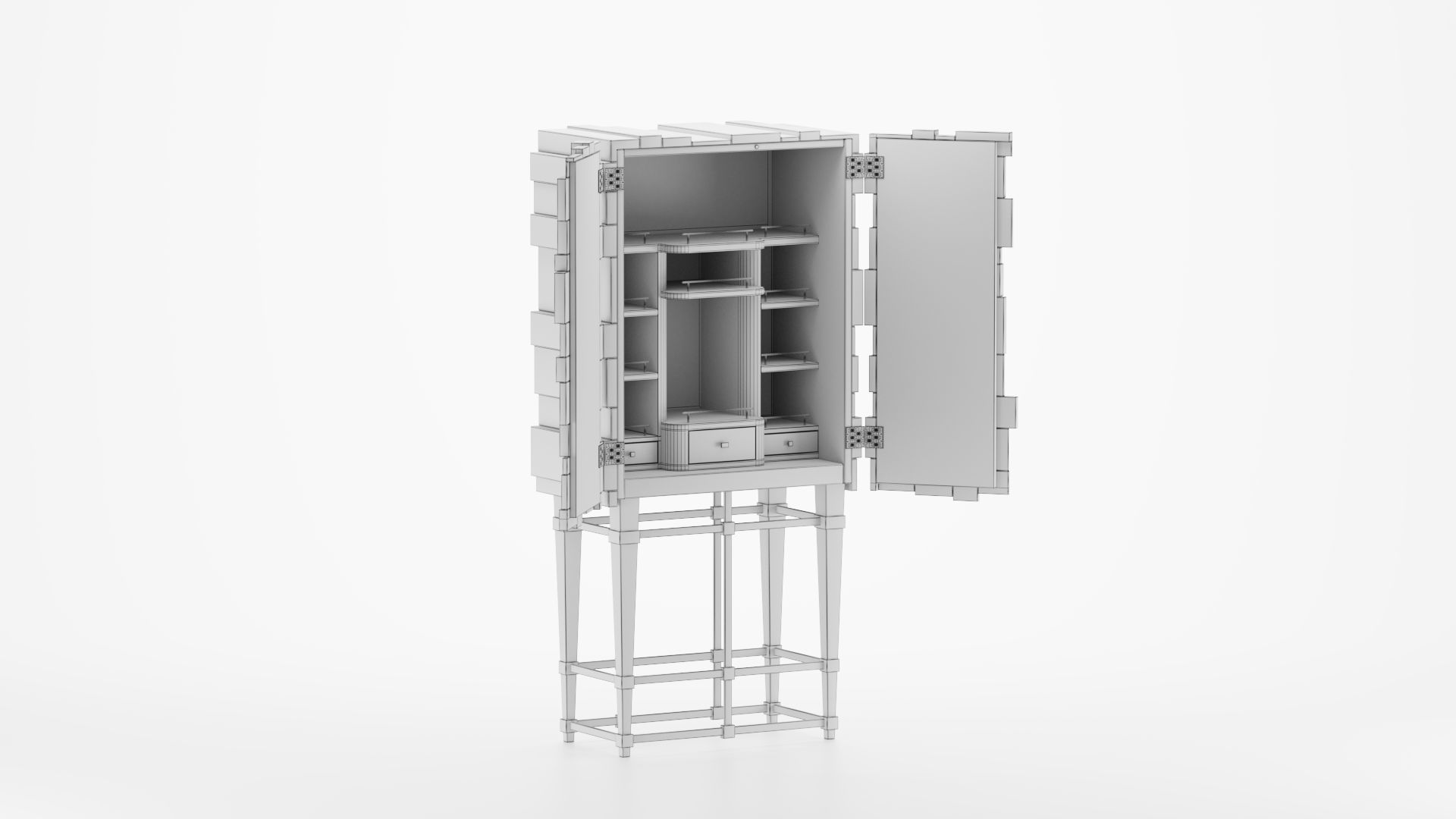 Ballue Bar 3D model_10