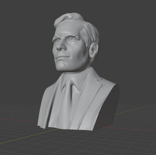 Charlton Heston 3D print model_4