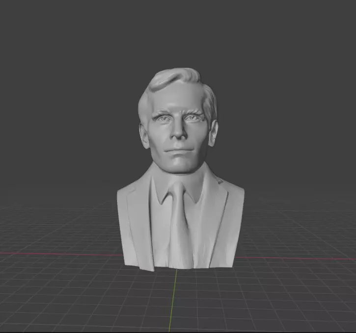 Charlton Heston 3D print model_0
