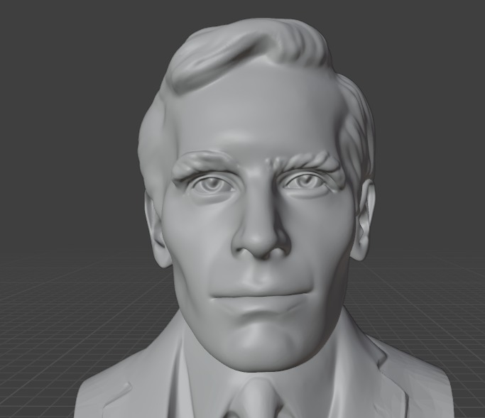 Charlton Heston 3D print model_2