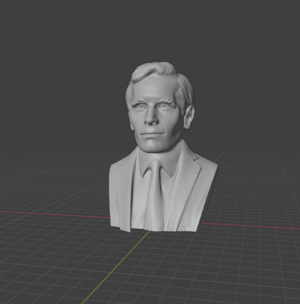 Charlton Heston 3D print model_1
