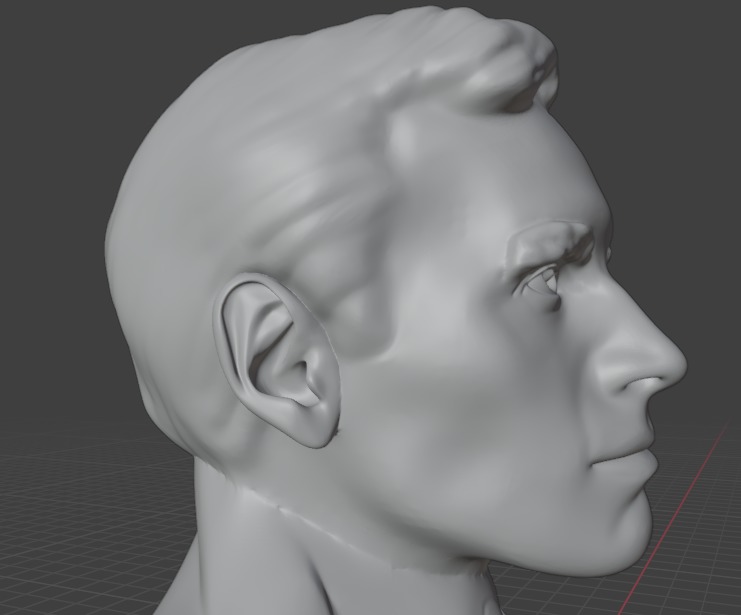 Charlton Heston 3D print model_8