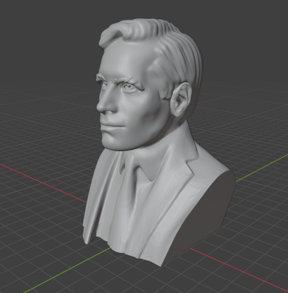 Charlton Heston 3D print model_3