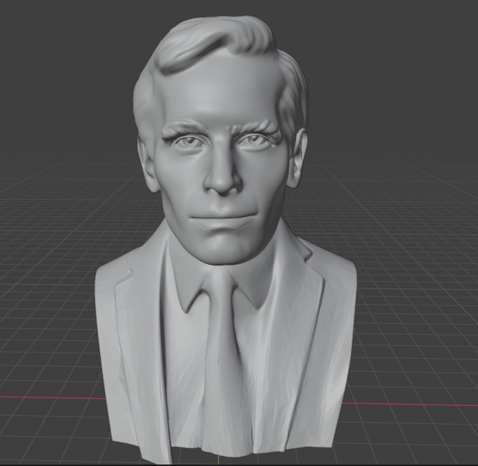 Charlton Heston 3D print model_15