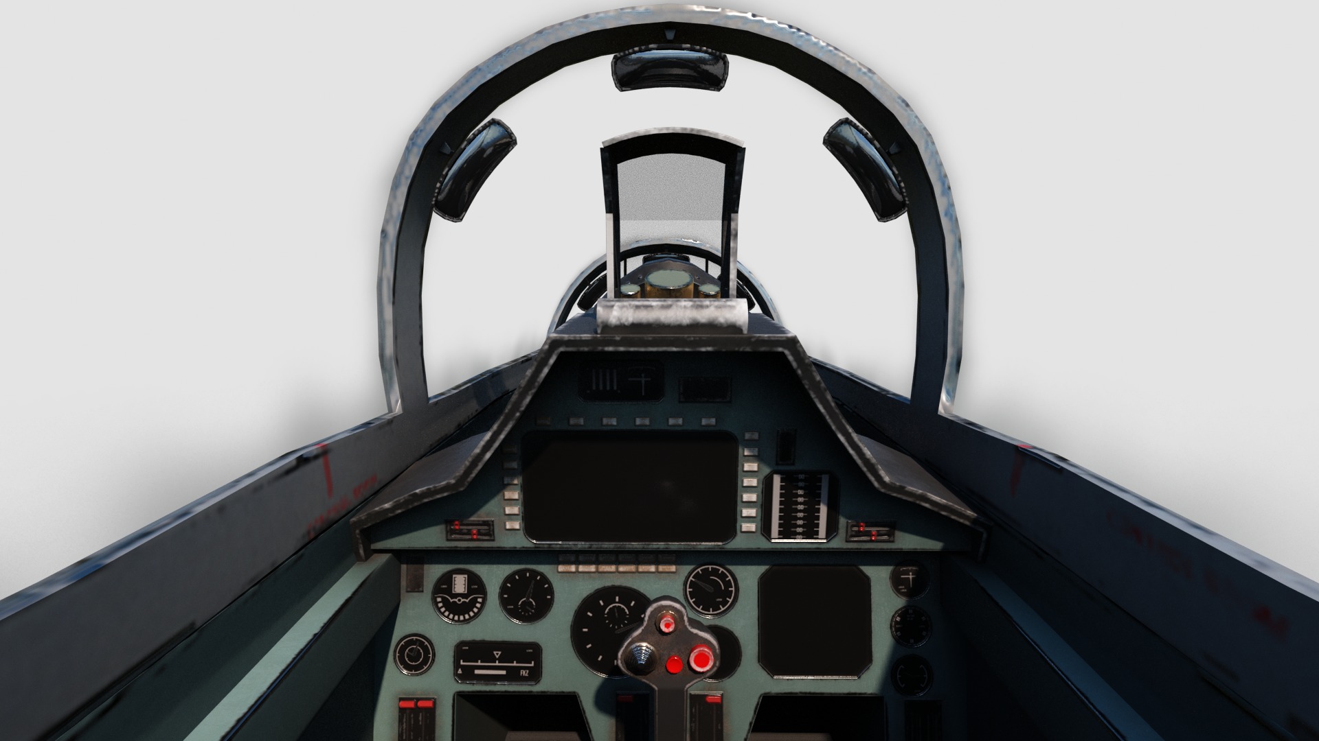 Mikoyan-Gurevich MiG-29Kub Mig29Kub shipboard aircraft Low-poly 3D model_22