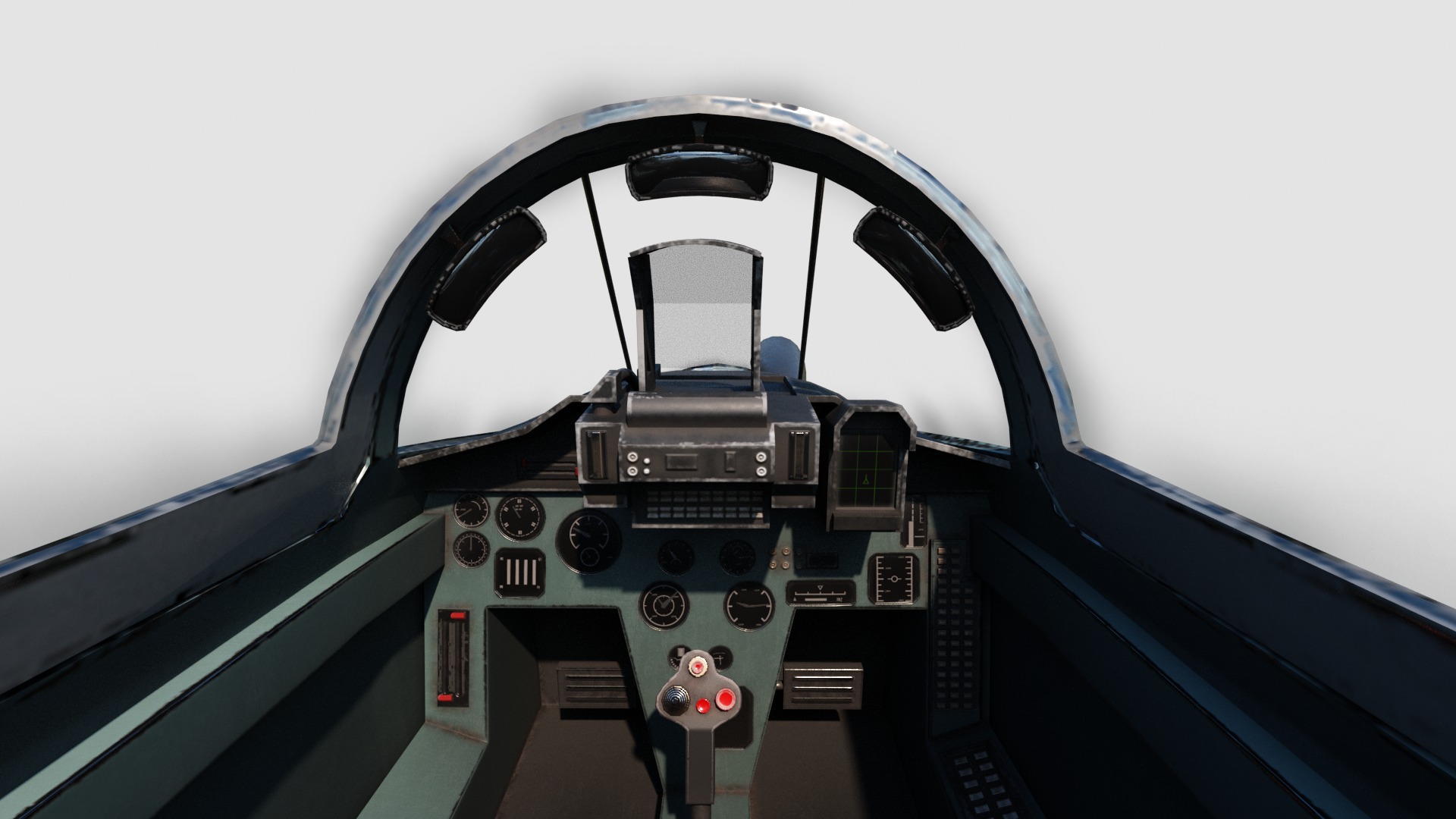 Mikoyan-Gurevich MiG-29Kub Mig29Kub shipboard aircraft Low-poly 3D model_8