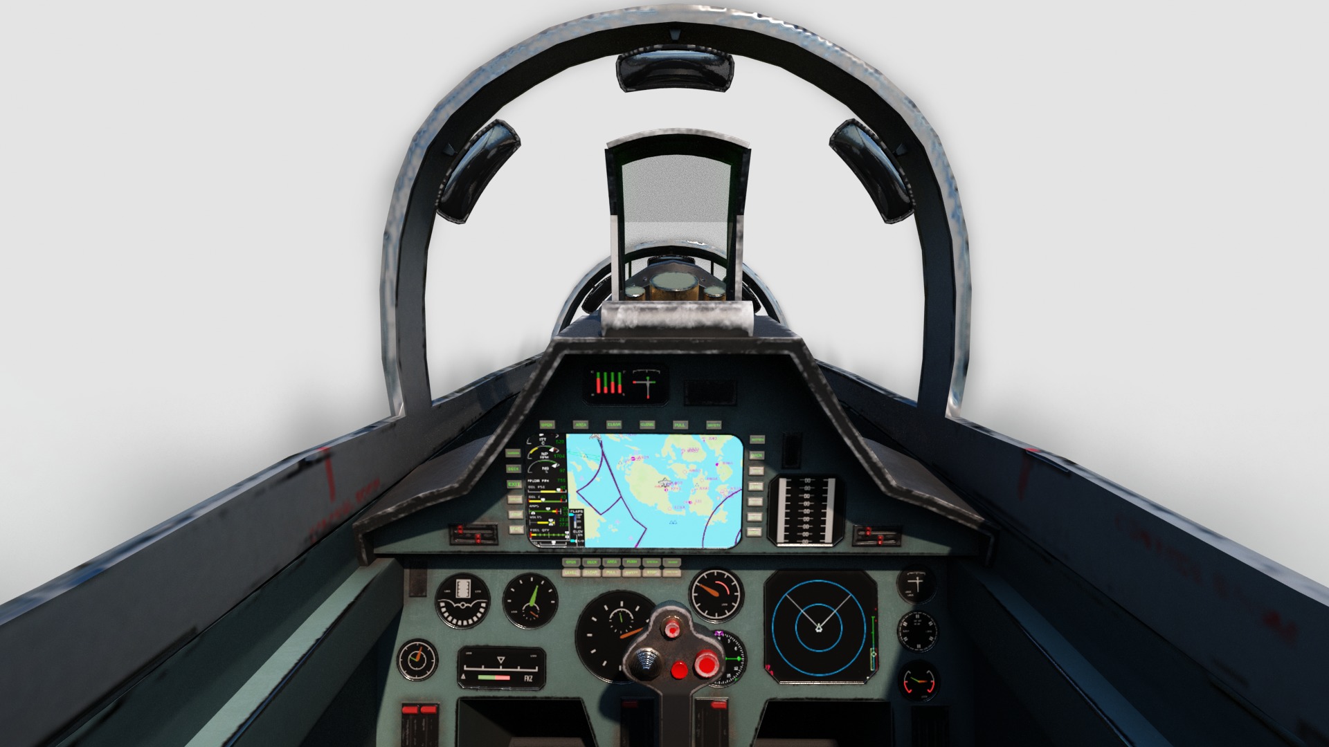 Mikoyan-Gurevich MiG-29Kub Mig29Kub shipboard aircraft Low-poly 3D model_9