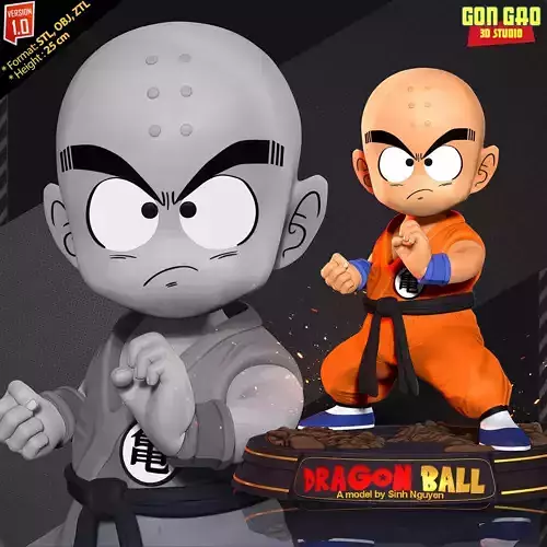 Krillin - Ready to fight