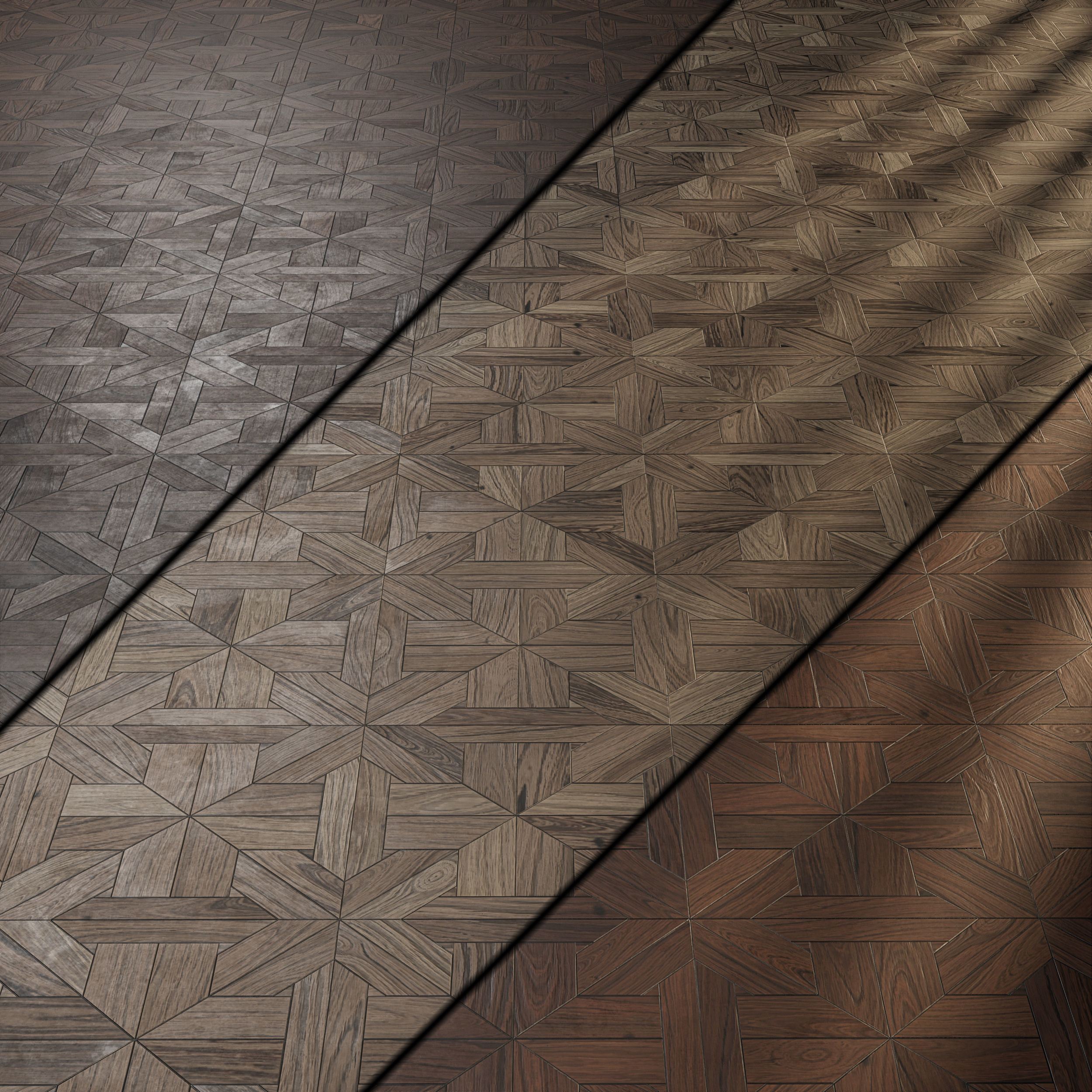 Wood Floor Collection PBR Material Texture_1