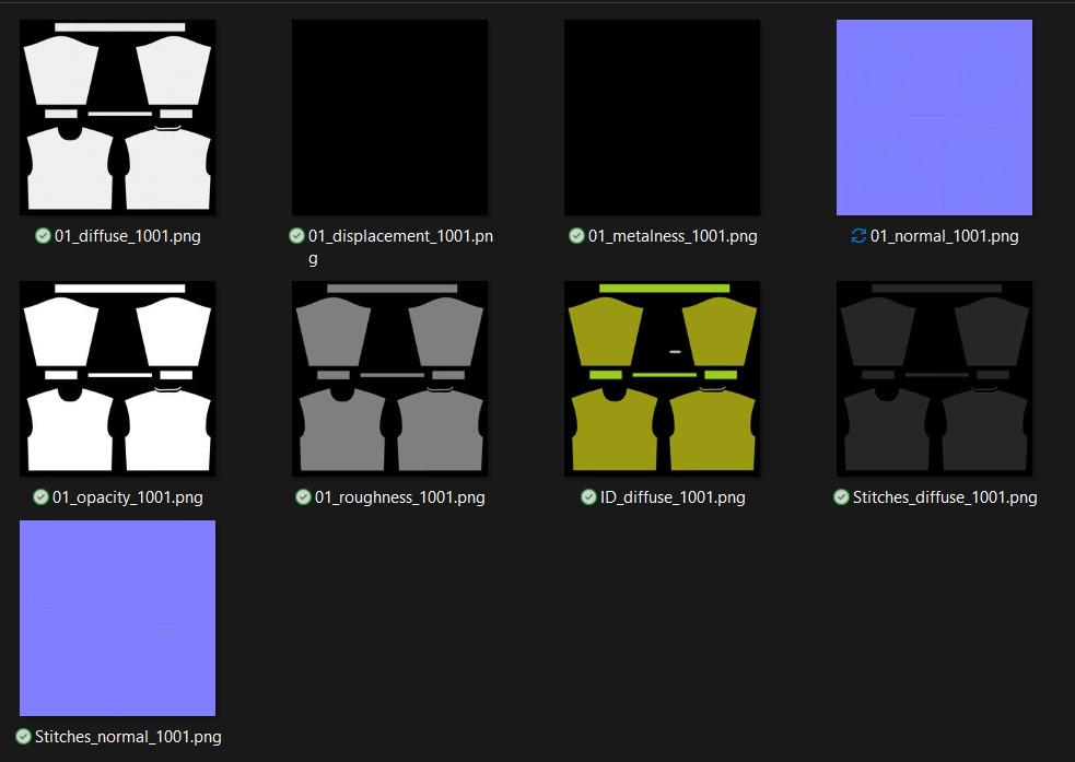 Male Oversized Sweatshirt 3D model_2