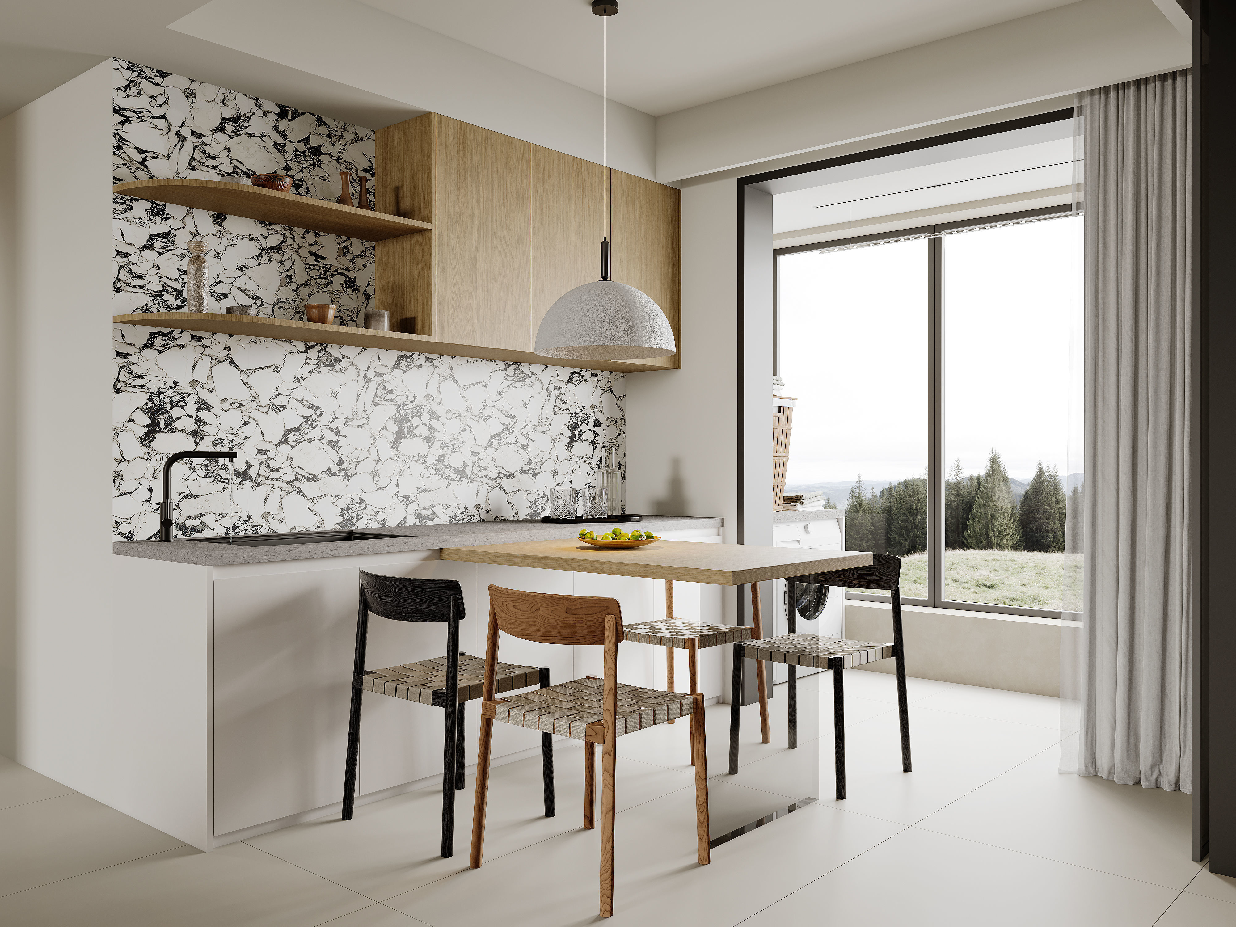 apartment interior scenes       3D model_3