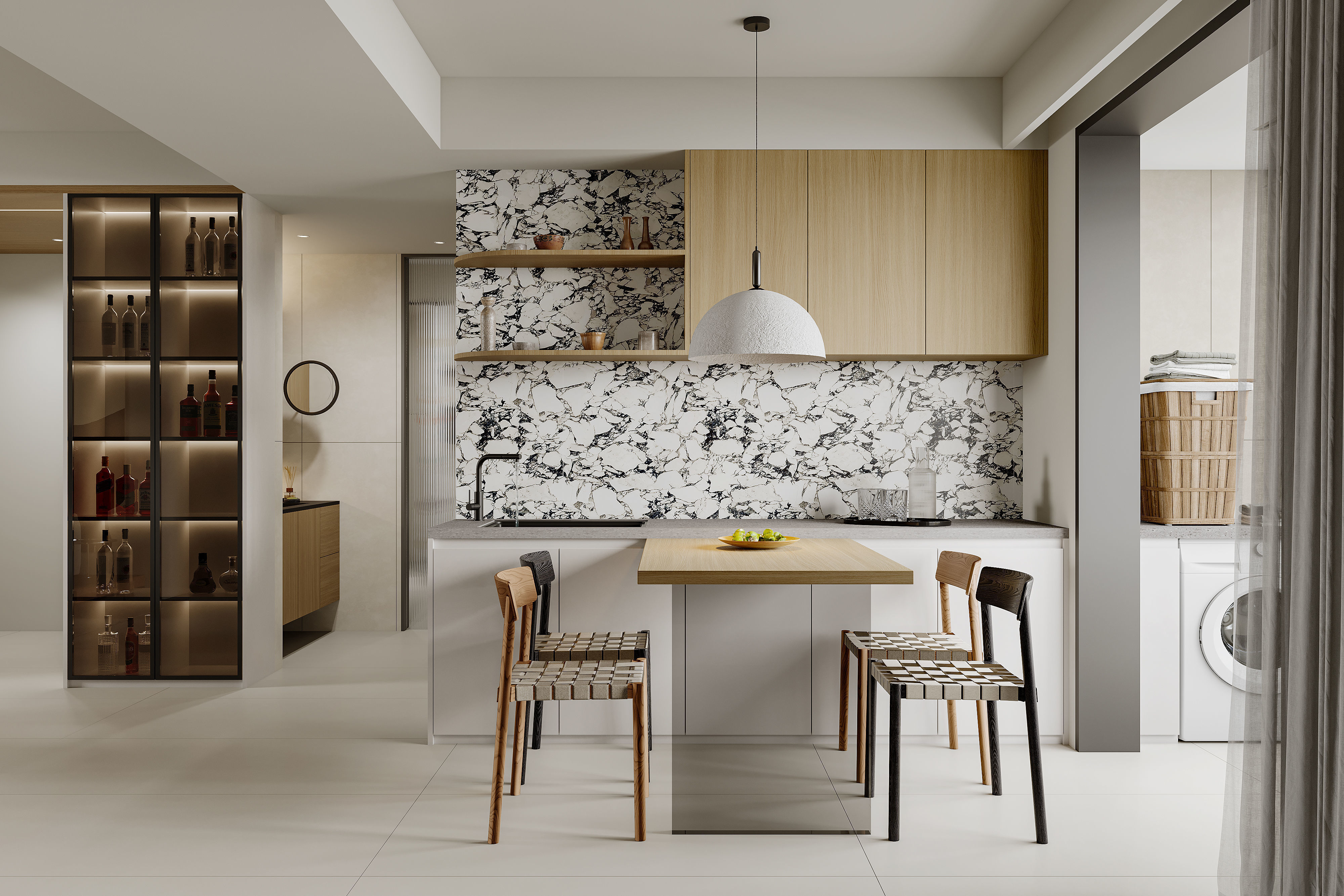 apartment interior scenes       3D model_5