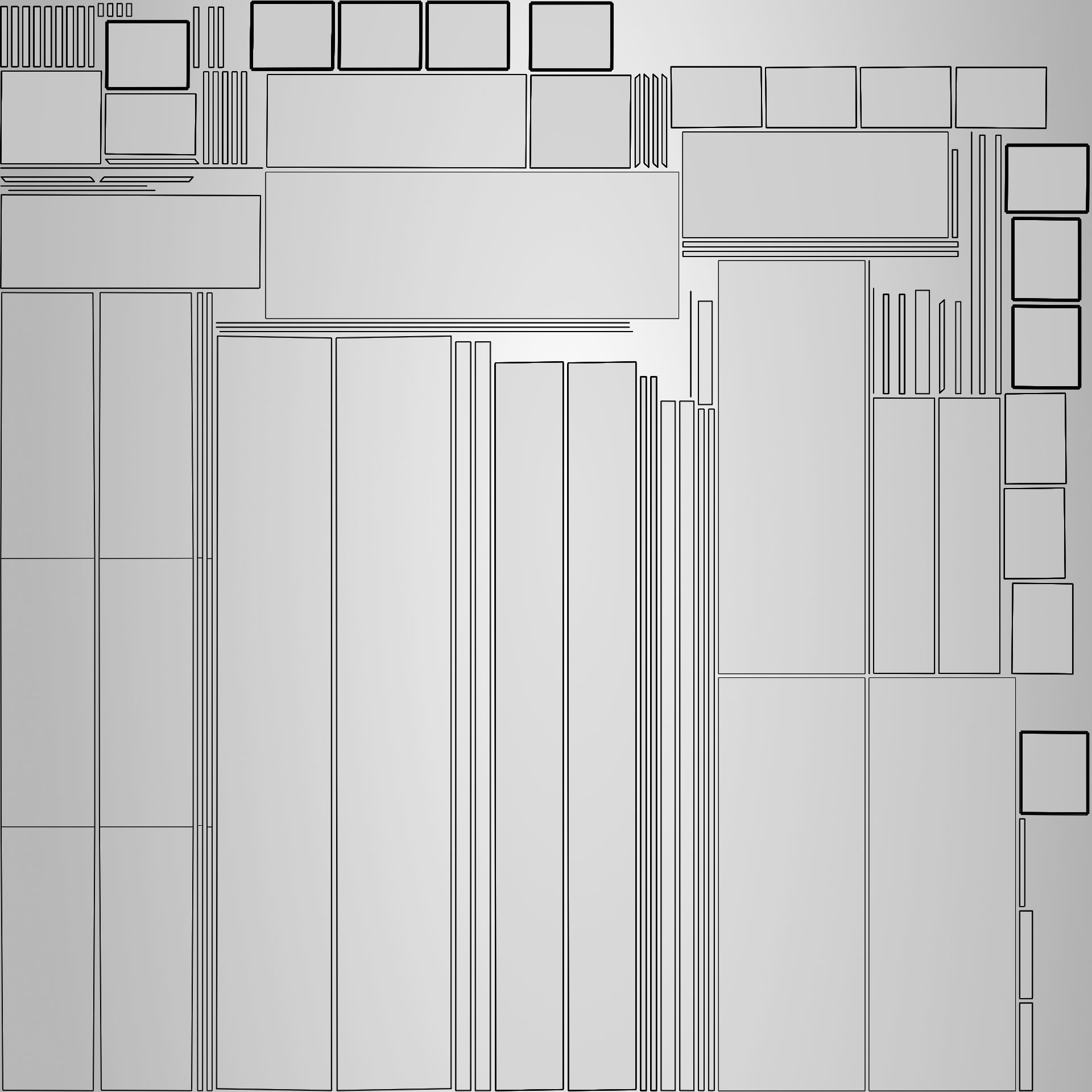 Coffee Shop Set Low-poly 3D model_19