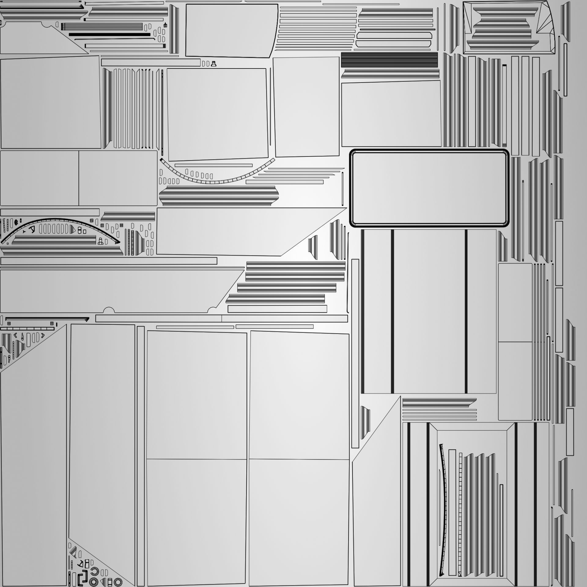 Coffee Shop Set Low-poly 3D model_18