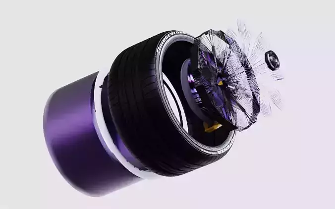 Luxury 3d Rim Model 