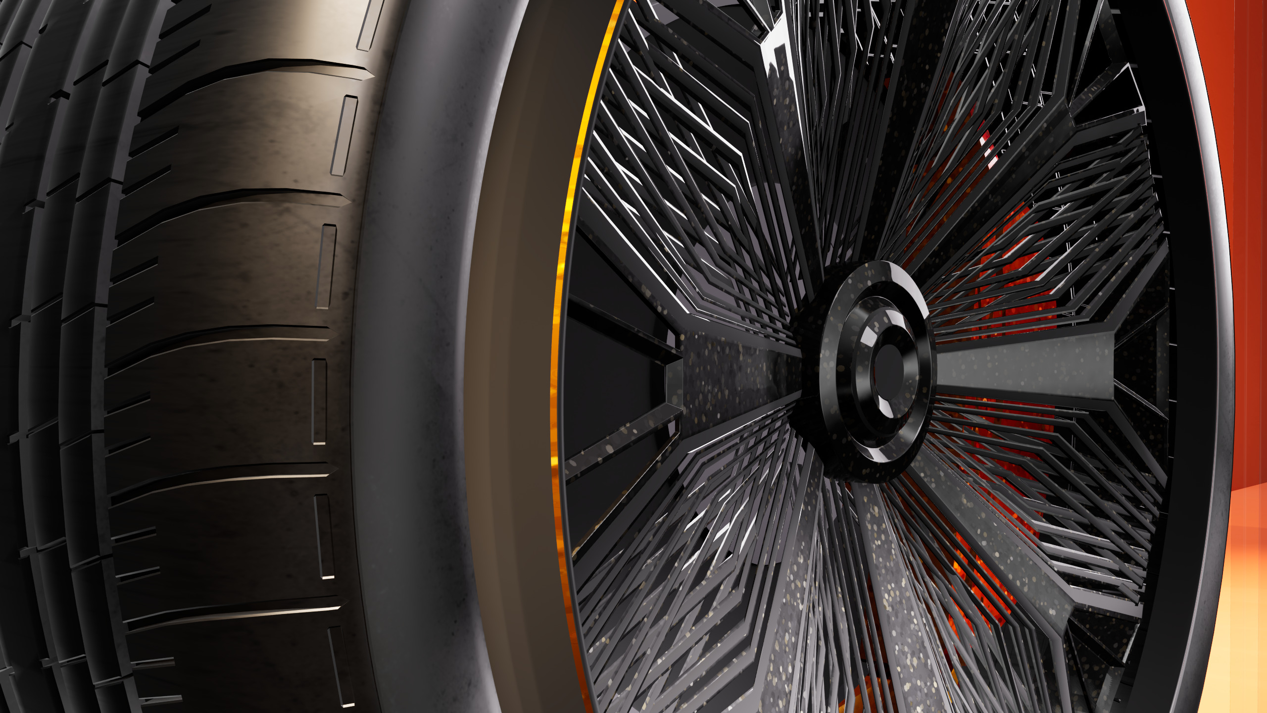 Luxury 3d Rim Model  3D model_2