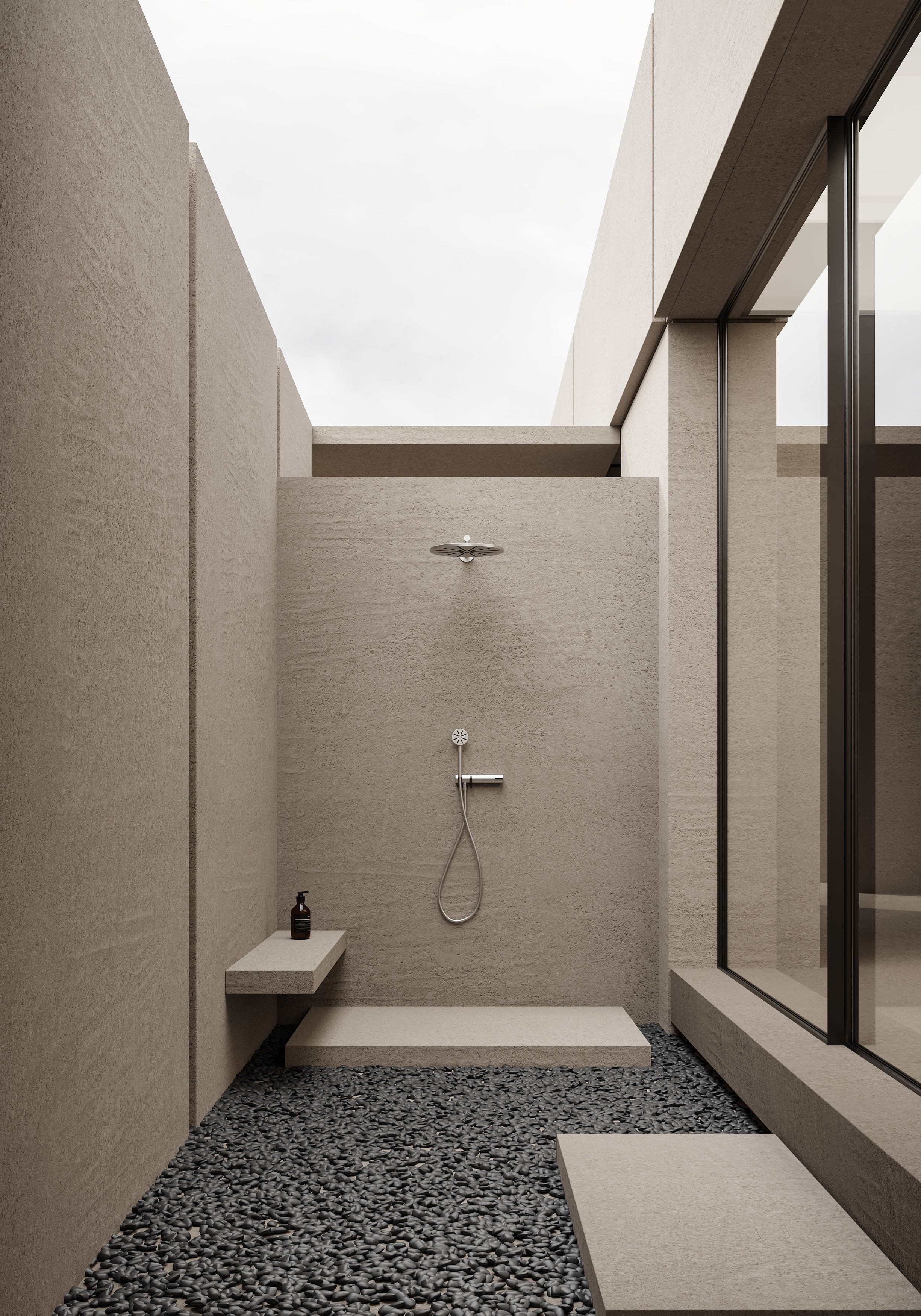 villa interior scenes 3D model_3