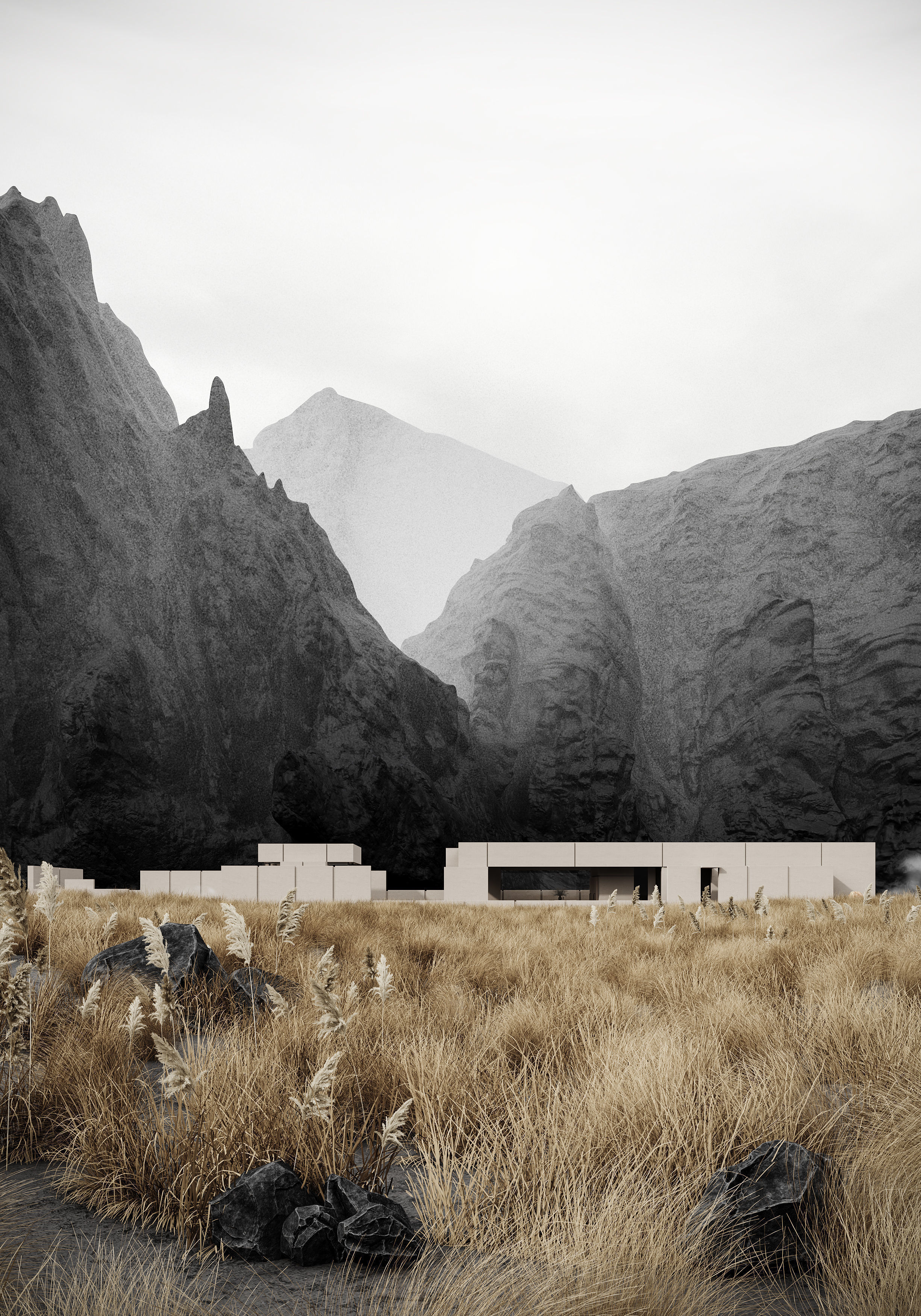 villa interior scenes 3D model_8