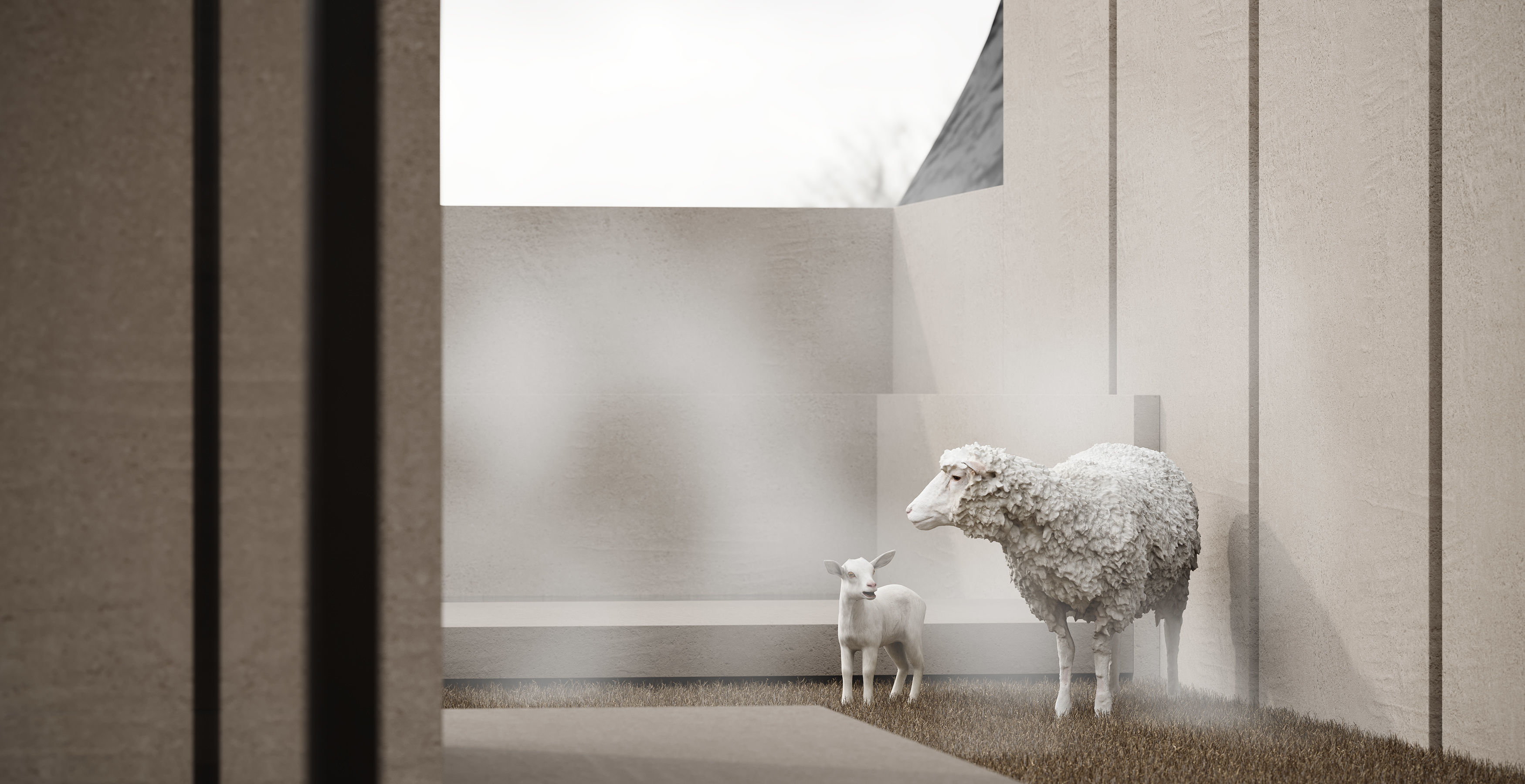 villa interior scenes 3D model_16