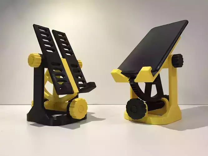  Universal smartphone mechanical stand version I