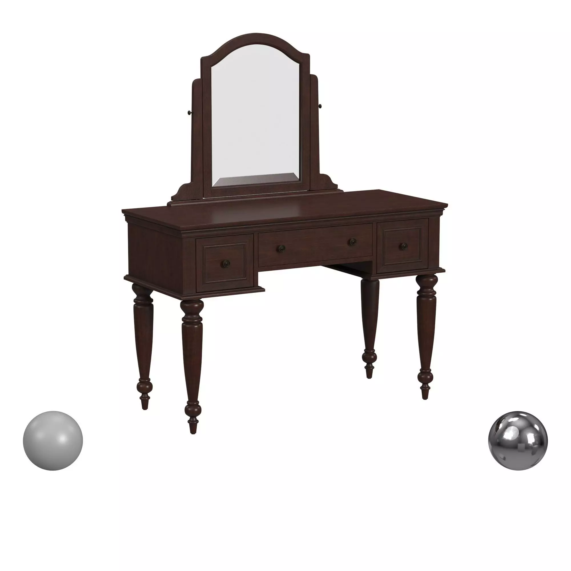 Homestyles Lafayette Vanity Table 3D model_0