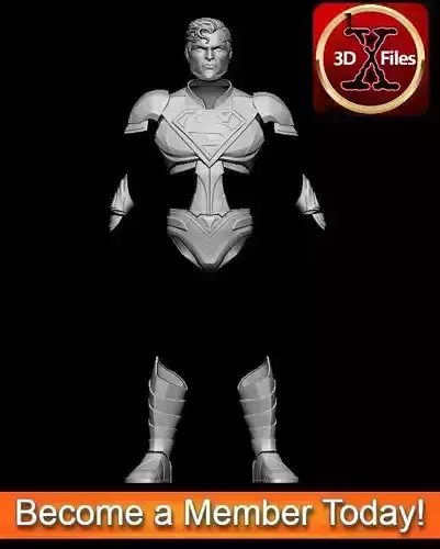 Superman Injustice 2 - Custom Action Figure Head and Armor 