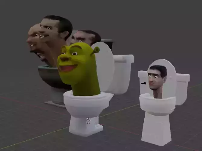 Shrek 3-1 Free 3D model