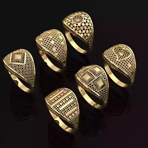 RING S SET - DIRECT CASTING - LIGHT WEIGHT