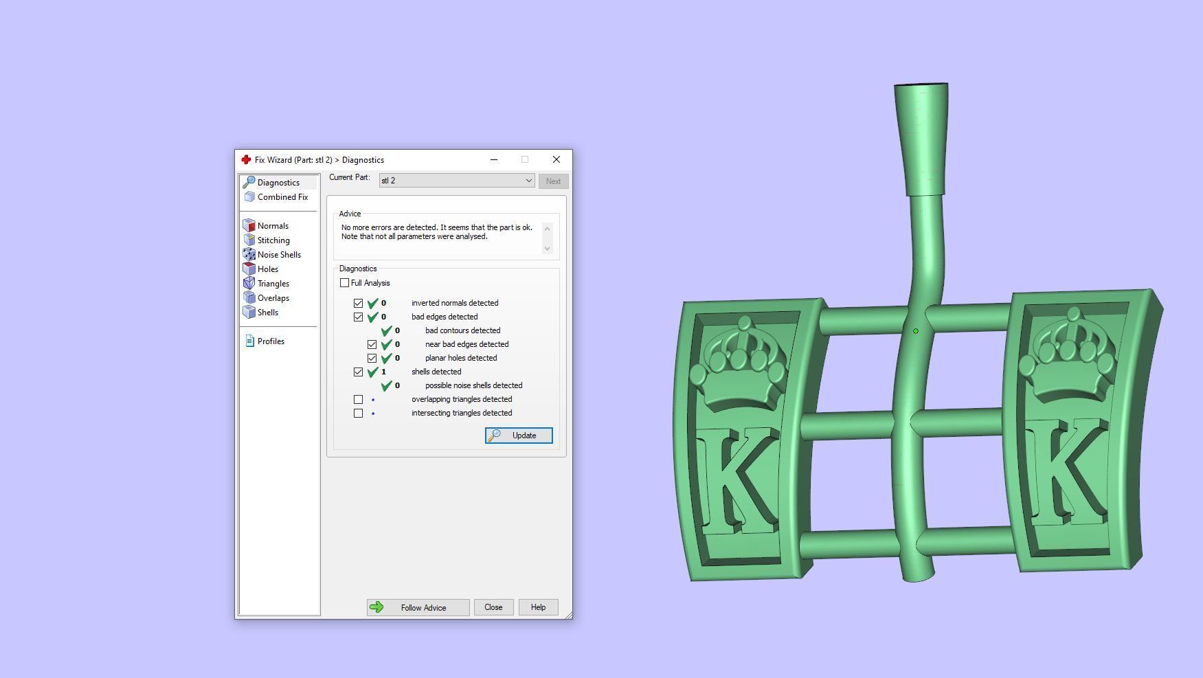 Gold N1245 3D print model_7