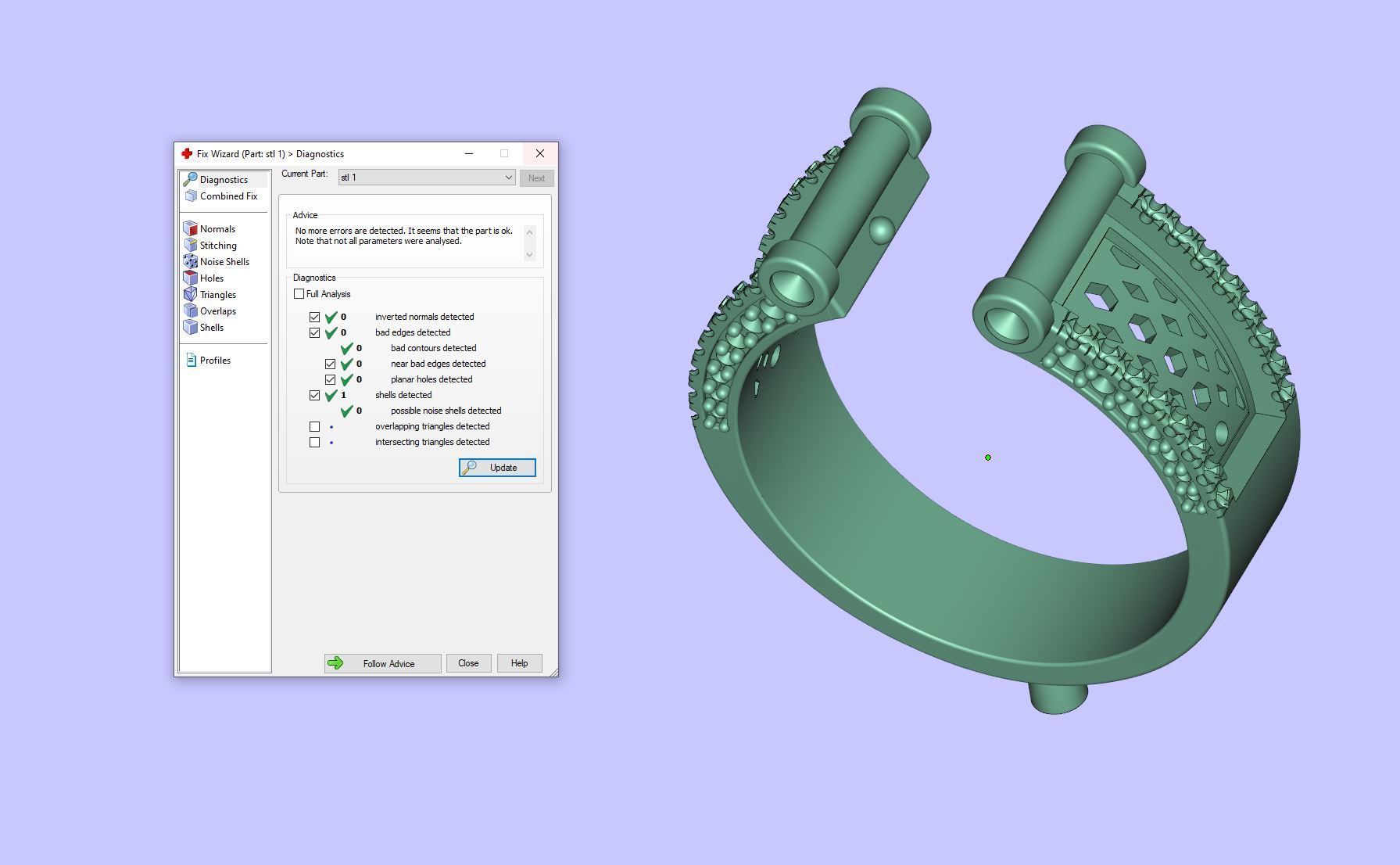 Gold N1245 3D print model_6