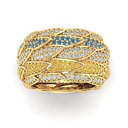 cocktail ring 3D print model