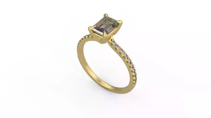 Woman Solitaire 1676